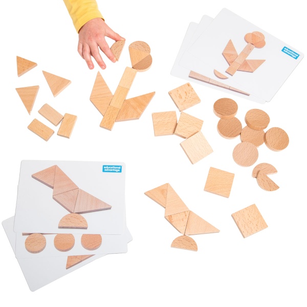 2D Wooden Shapes